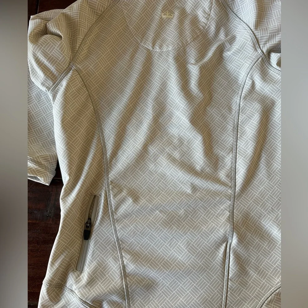 Peter Millar Wicking Full Zip Performance Jacket UPF 50+ Gray Size Small - Picture 6 of 9
